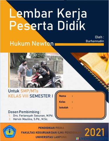 LKPD Hukum 1,2,3 Newton (Bagian 1)