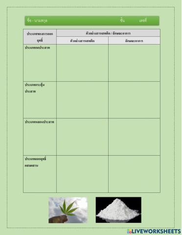 สารเสพติด