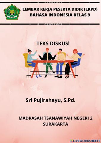 LKPD Teks Diskusi