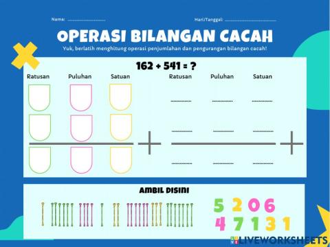 Kuis Operasi Bilangan Cacah