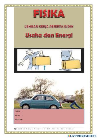 Praktikum Usaha dan Energi