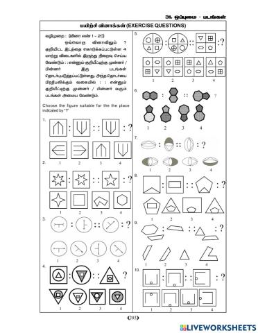 Analogy - Figures