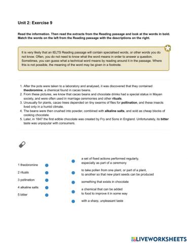 Mindset 2 - Reading - Unit 2 Ex9