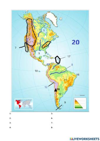 Munduko Geografia Fisikoa