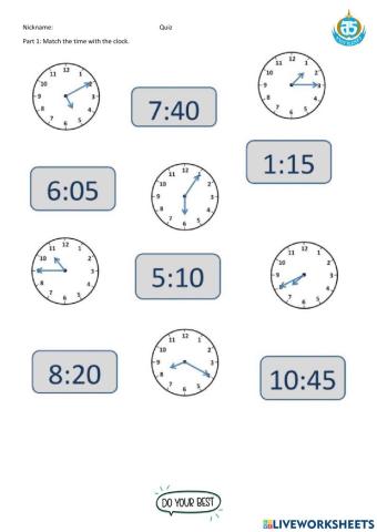 Telling time, elapsed time, and converting time