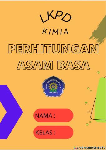 Perhitungan asam basa