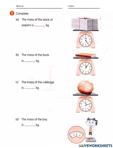 Measuring Mass