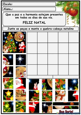 Natal Quebra-Cabeça