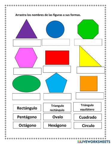 Identificando figuras geométricas