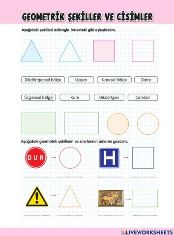 Geometrik Şekiller ve Cisimler