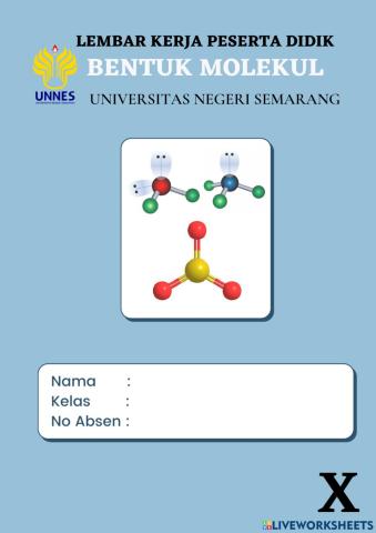 LKPD Bentuk Molekul