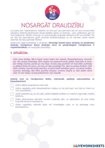 Nosargāt draudzību-4