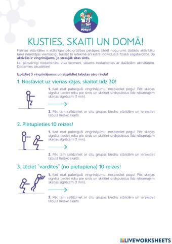 Kusties, skaiti un domā-2