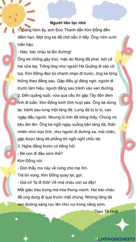 Người liên lạc nhỏ