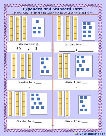 Expanded and Standard Form 2