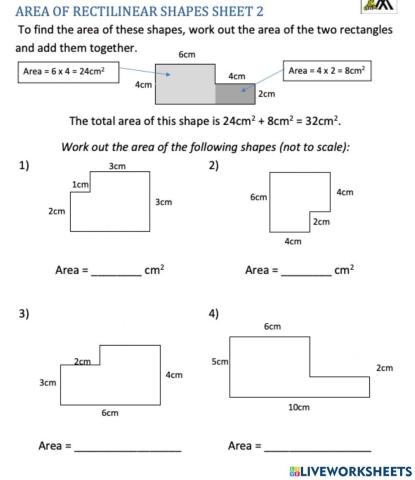 Area of Irregular Shapes