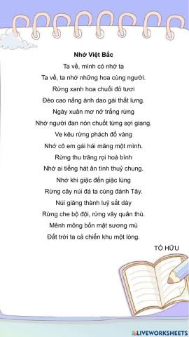 Nhớ Việt Bắc