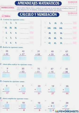 Matematica  1 e2