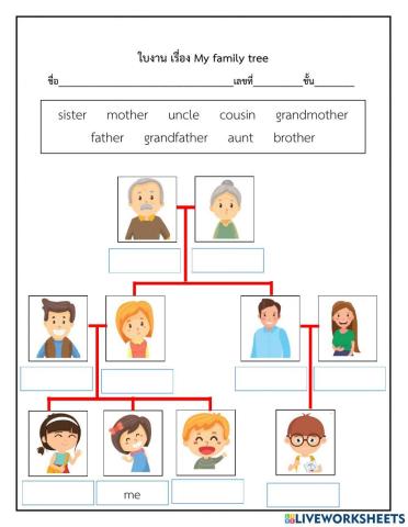 My family tree