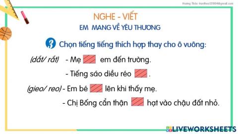 Chính tả-Tuần 14