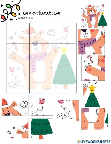 Puzzle navidad