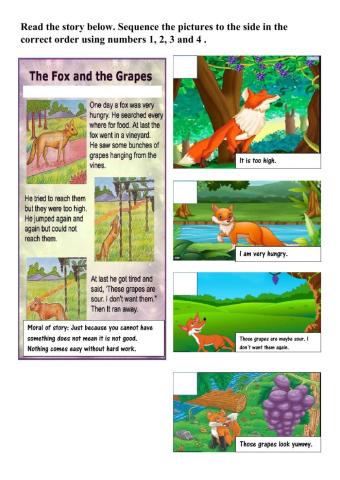 The Fox and the Grapes