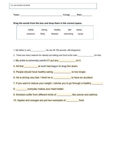 Vocabulry Lesson A - Listening