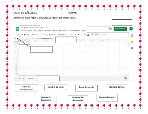 Hoja de calculo