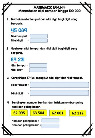 Nilai Nombor