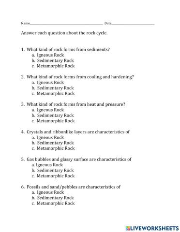 Rock Cycle