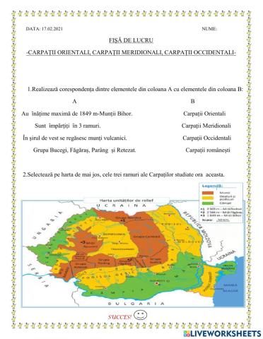 Geografie cls a IV-a