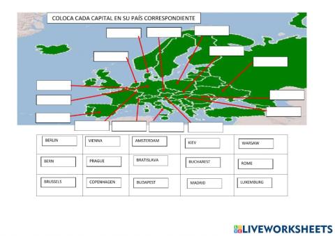 Capitales europa