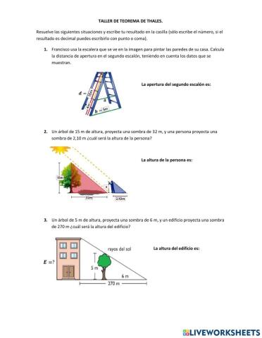 Teorema de Thales