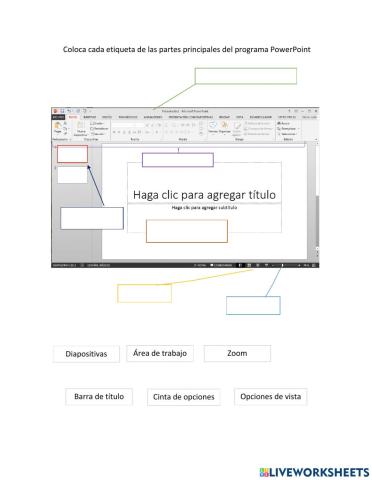 Partes de PowerPoint