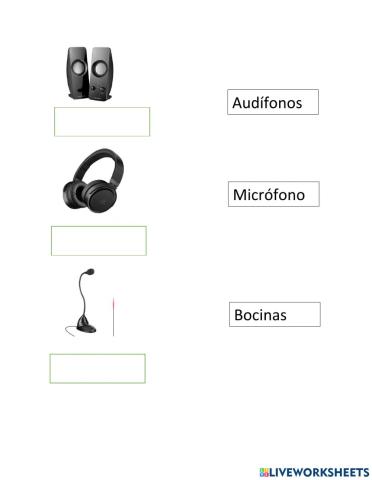 Bocinas,audifonos, microfono