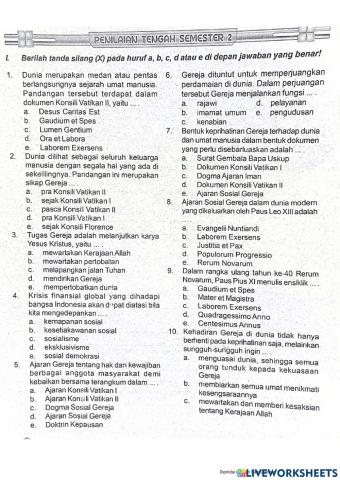 Ulangan Harian 1