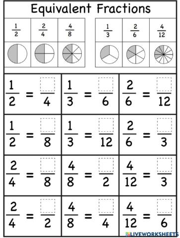 Equivalent Fractions