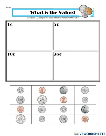 Matching Coin Values