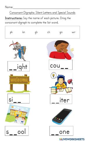 Consonant Digraphs