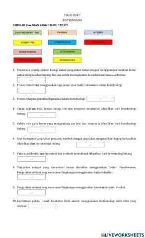 Bioteknologi