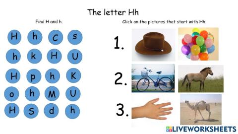 The Letter Hh