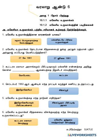 மலேசிய உருவாக்கம்