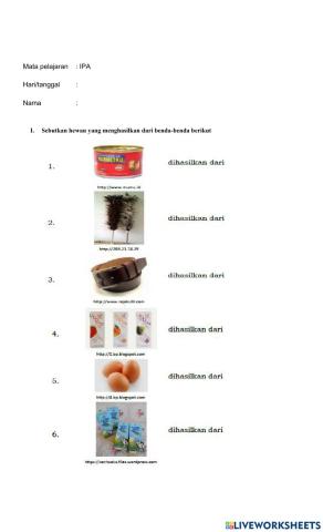 Latihan soal IPA