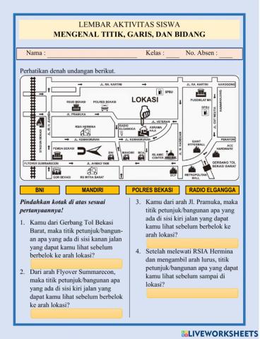 Titik, Garis dan Bidang