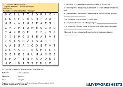 Conceitos Geográficos