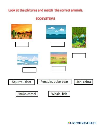 Ecosystems