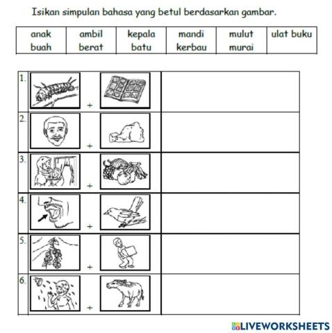 simpulan bahasa Tahun2