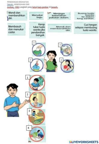 Kebersihan diri t4