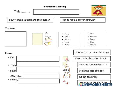 Instructional Writing