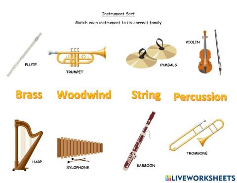 Instrument Sort